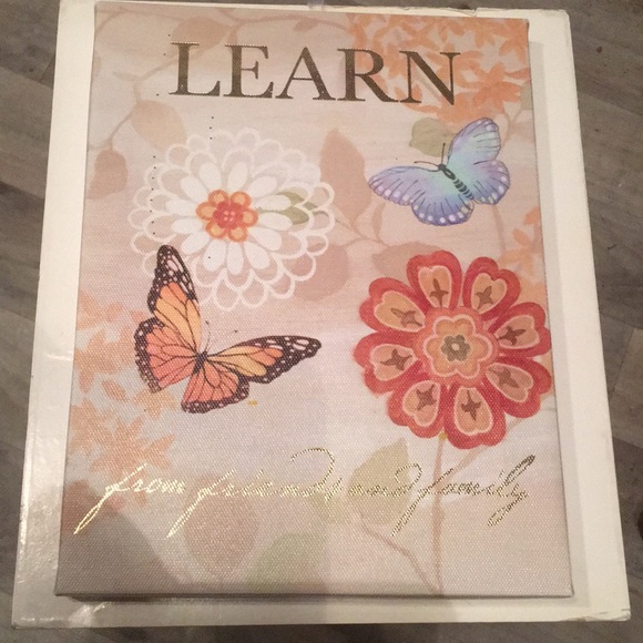 CYNTHIA COULTER Other - 🎈SUPER SALE🎈💙 “ LEARN “ SMALL CANVAS PRINT 💙